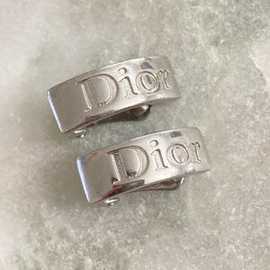 Dior Earrings Vintage Clip Ons